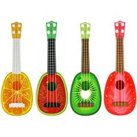 Nhà máy trực tiếp đồ chơi trẻ em câu đố giáo dục sớm có thể chơi ukulele trái cây mini - Đồ chơi nhạc cụ cho trẻ em bộ trống jazz drum cho bé