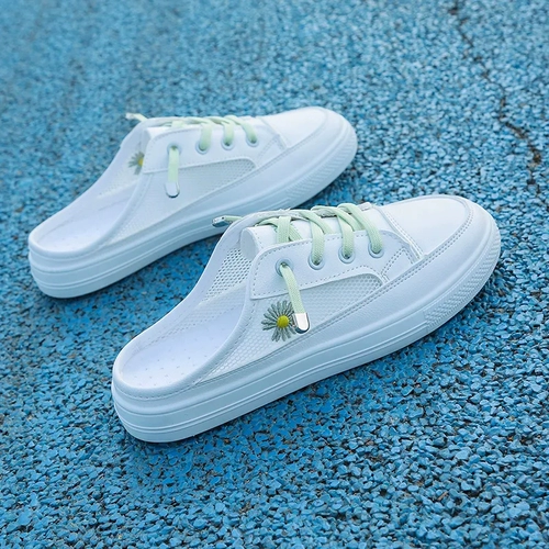 Летняя тонкая белая обувь, тканевые туфли, 2021 года