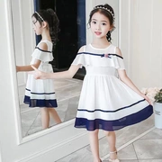 2019 cô gái Hàn Quốc mới mặc váy công chúa mùa hè cô gái váy giản dị quần áo trẻ em - Khác