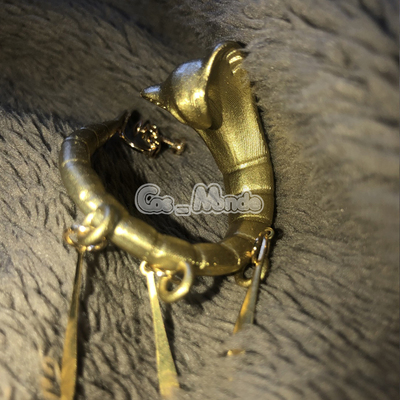 taobao agent Distorted Wonderland COS Alice Dreamwims Wonderland Kalim earrings snake -shaped earrings COSPLAY