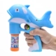 Синяя электрическая машина для пузырьков, дельфин