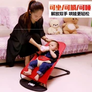 Đa năng giỏ ngủ ghế bập bênh trẻ sơ sinh trẻ em giữ trẻ em lười biếng ngả ngủ - Giường trẻ em / giường em bé / Ghế ăn