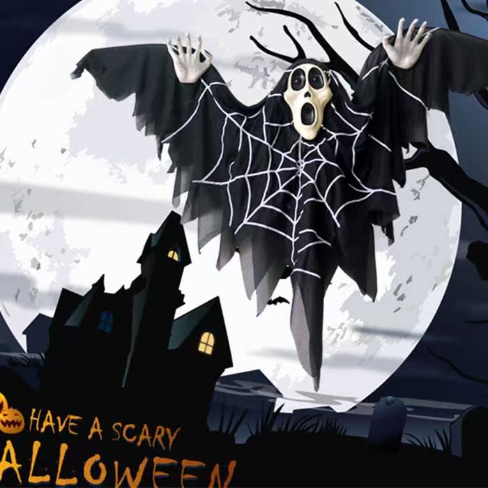 Lễ hội ma Halloween Cung cấp Nhà ma ám Mall Bar KTV Trang trí đạo cụ Kinh dị Điều khiển giọng nói Bat bán chạy - Sản phẩm Đảng / Magic / Hiệu suất