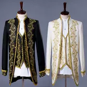 Bộ đồ mới của nam giới phù hợp với trang phục phù hợp với phòng thu quần áo biểu diễn opera châu Âu - Trang phục dân tộc