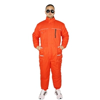 Стоящий оранжевый воротник (добавить хлопок)