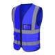 Quần áo phản quang áo vest an toàn công nhân công trường áo vest xây dựng kỹ thuật giao thông tùy chỉnh quần áo làm việc vệ sinh in logo áo lớp phản quang