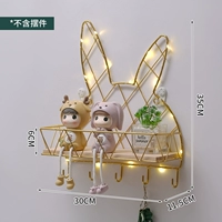 Золотой кроличий крючок для отправки сетевого красного света/ногтя/наклейки