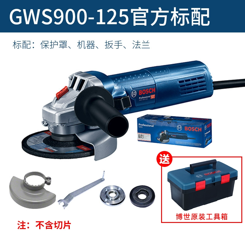 Máy mài góc công suất cao chính hãng Bosch GWS900-125S Máy mài cắt hạng nặng GWS900-125S máy cắt sắt cầm tay máy cắt tôn Máy cắt kim loại
