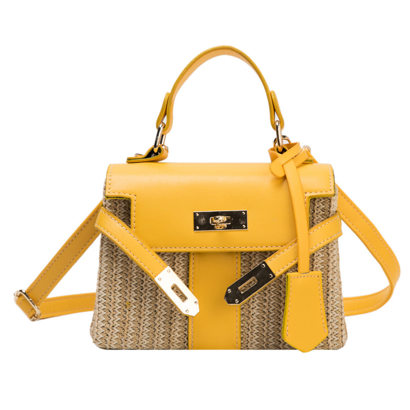 Yellowpackage goods in stock Japan and Korea  Messenger handbag 2020 new pattern Tidal packet female Compile Bag Japan and Korea exquisite fashion durable