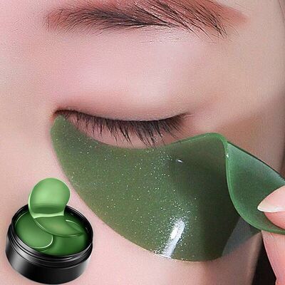 【60贴】正品海藻绿眼膜贴去皱纹去眼袋去黑眼圈补水保湿提拉紧致