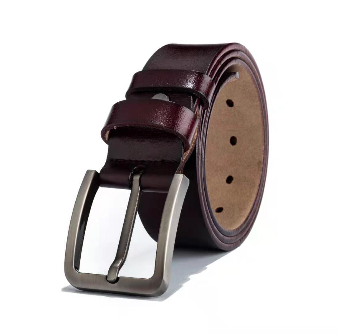 Coffeeman Belt Sociology trend Retro Belt male Pin buckle fashion Young and middle-aged people Jeans Versatile Korean version waist belt