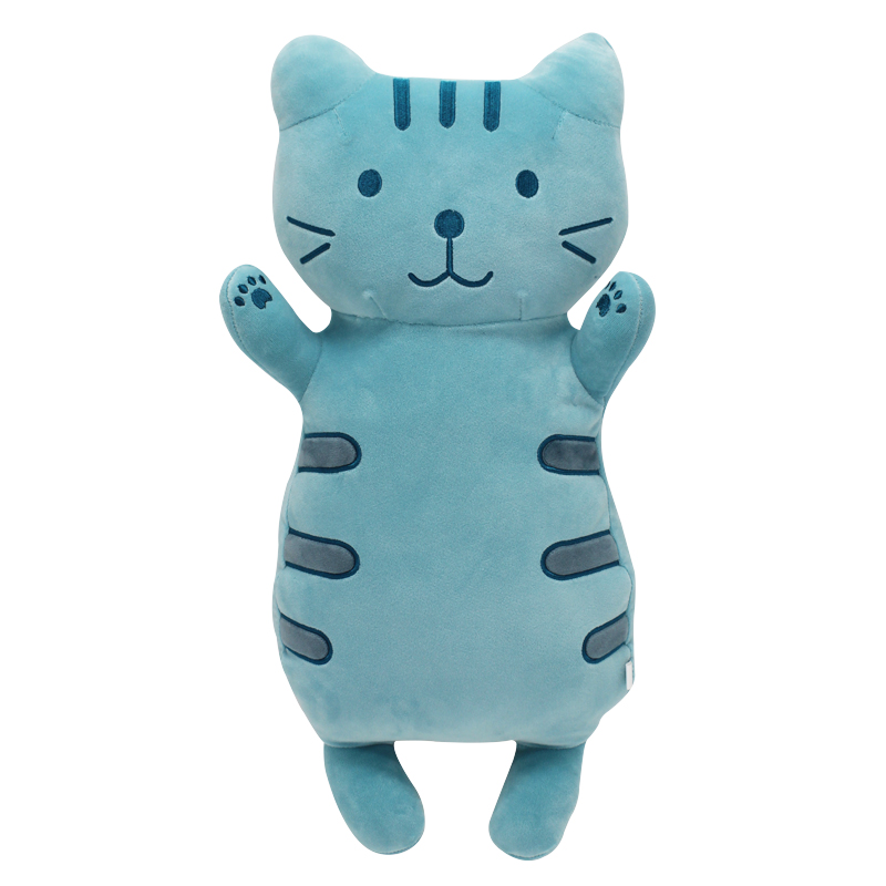 Malachite Bluelovely Kitty Cartoon Pillow trumpet vehicle Plush Doll appease doll Toys gift Sleep hug female Meow weave