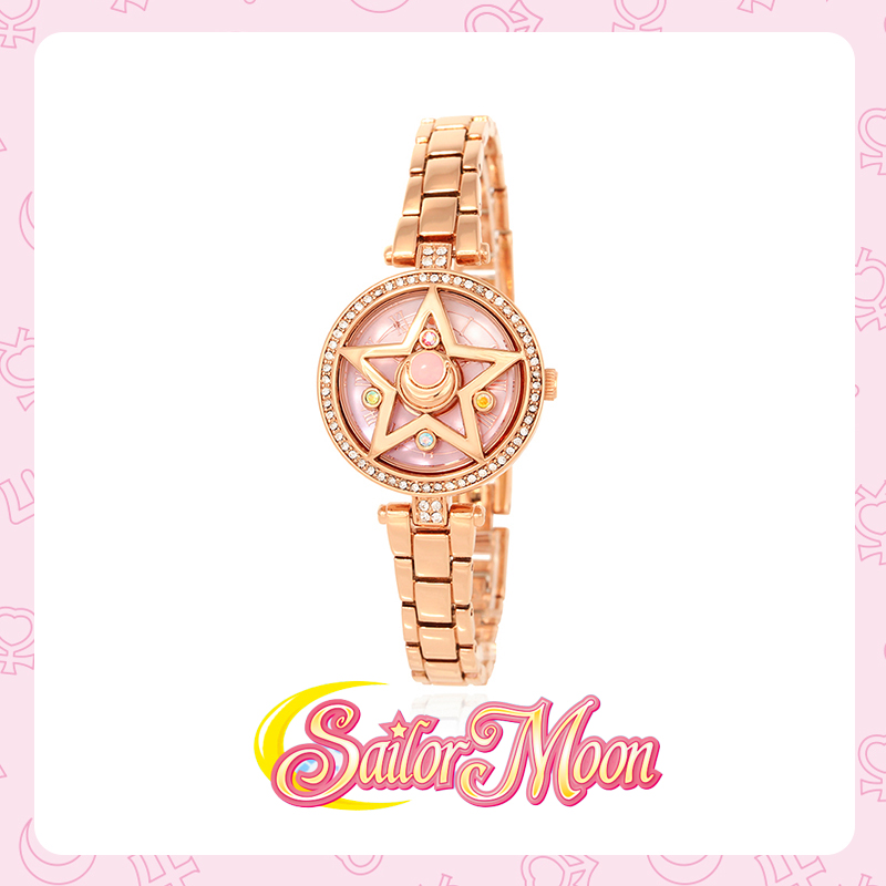 Star Moon Shaper * Goldfree shipping OST Sailor Moon jointly periphery Wrist watch female Japan and Korea comic Garage Kit new moon the republic of korea Purchasing agent new pattern