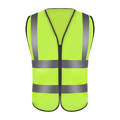 Lưới thoáng khí áo phản quang vest công trường vest quần áo an toàn giao thông an ninh áo khoác đi xe máy áo phản quang 3m 