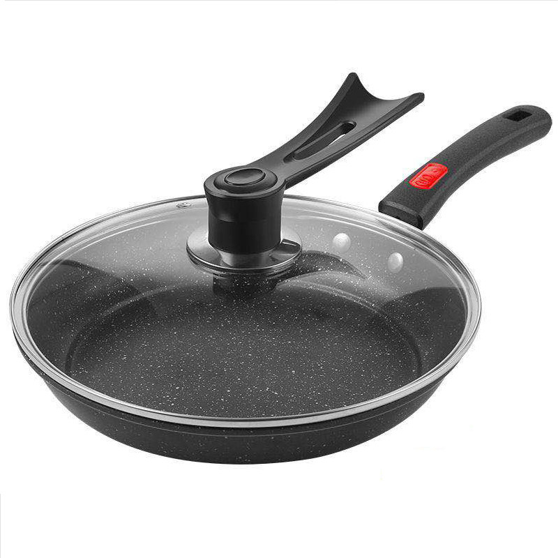 燃气灶电磁炉通用麦饭石不粘锅煎锅