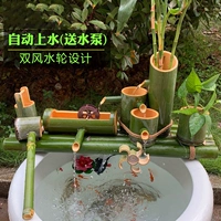 Бамбуковый цилиндр цветочный танк