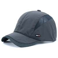 Мужская летняя уличная шапка, кепка на солнечной энергии, дышащая сетка для волос, бейсболка для отдыха, защита от солнца