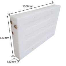 Ведра для мойки 适用房车水箱改装专用大通v80v90全顺拖挂pe清水箱灰水箱塑料带盖