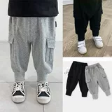 Осенние детские штаны для мальчиков, коллекция 2021