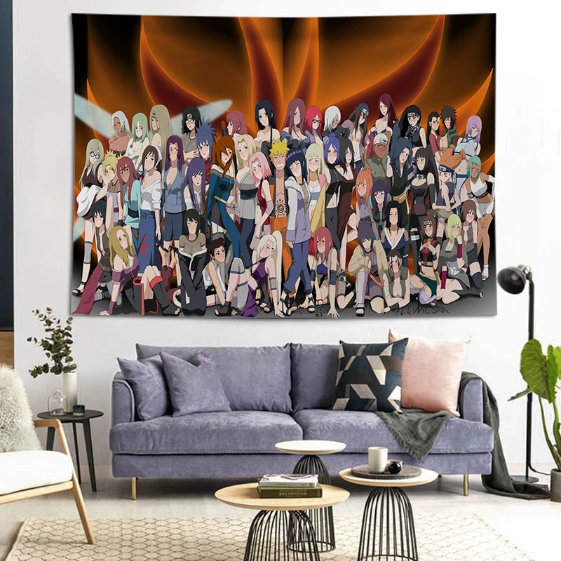 Naruto Background Factering INS Room Decoration