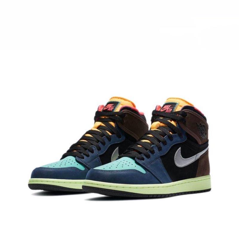 Biohackerquality goods Nike official website AJ Obsidian 2.0 university blue Men's Shoes AJ1 Barb black Mocha Navy Blue Gao Bang Women's Shoes