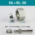 nối nhanh thủy lực Đai ốc lõi ống thủy lực tiêu chuẩn Yonghua NL+RL NS+RS-14 kết nối đai ốc ren trong hệ mét ống nối thủy lực khop noi thuy luc 