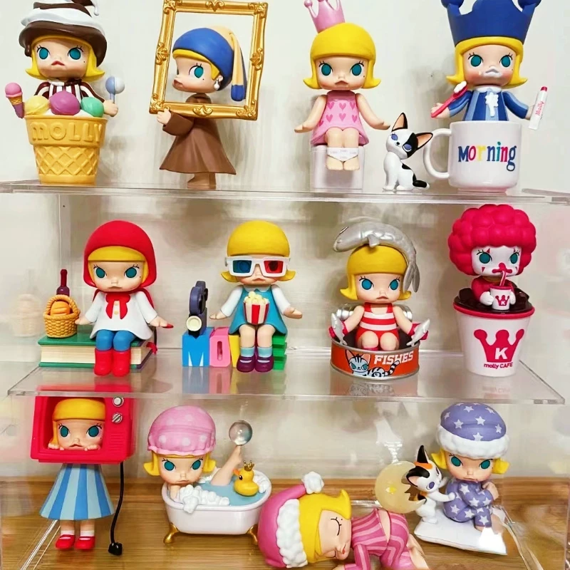 POP MART Один день Molly Surprise Box Molly Daily Life Kawa