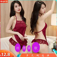 Классическое сексуальное кружевное дудоу, нижнее белье, комбинезон, пижама, эмоциональный комплект, большой размер, кружевное платье