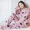 Phiên bản Hàn Quốc của bộ đồ ngủ nữ flannel dày mùa thu và mùa đông cô gái dễ thương bộ pijama lụa