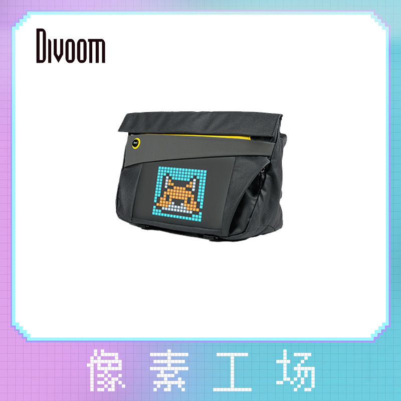 Divoom Slingbag V Dot Tone Túi Đeo Chéo Điểm Ảnh Ba Lô Đi Xe Đạp Đeo Vai LED Quà Tặng Sinh Nhật Balo thời trang Balo công nghệ xiaomi
