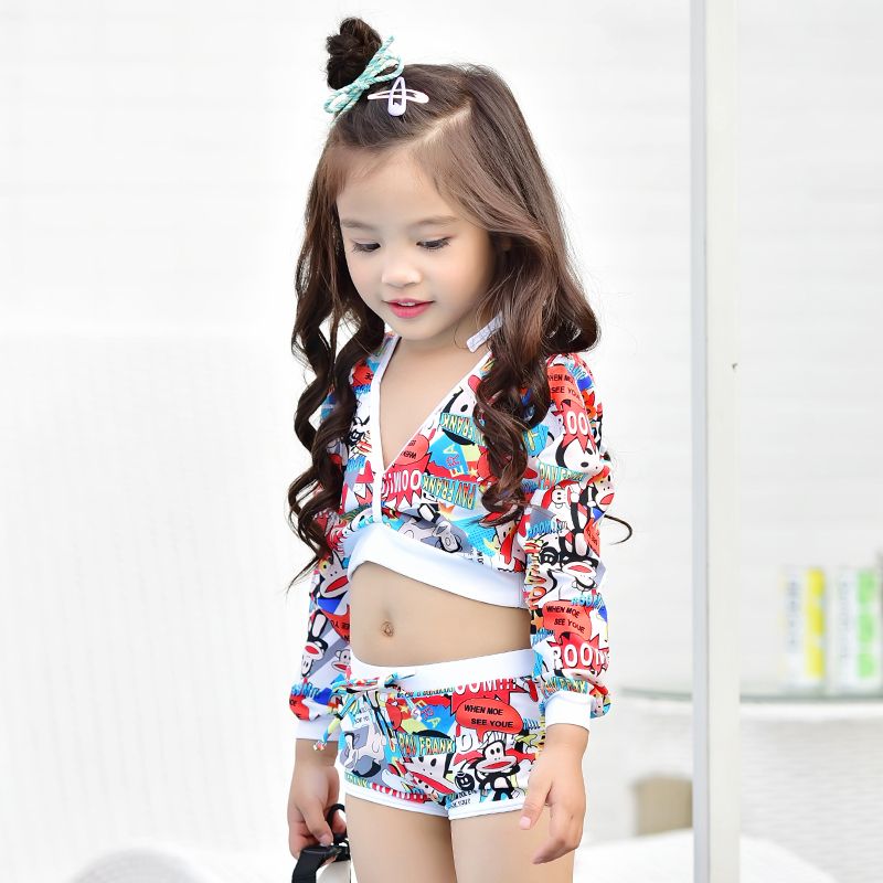 childern bikini china New Two-Piece Comfortable Striped Halter Kids Girl Children ...