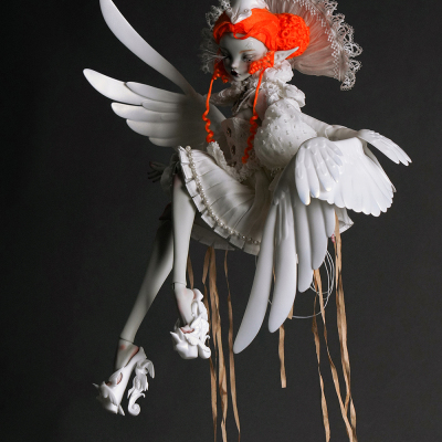 taobao agent Coral doll, genuine design swan