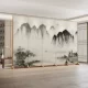 Màn hình gấp tùy chỉnh 
            di động Vách ngăn phòng khách Trung Quốc bằng gỗ nguyên khối văn phòng khách sạn phòng trà cảnh quan Màn hình gấp tùy chỉnh Tháp Wangyun