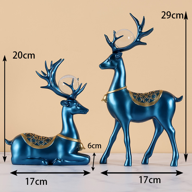 Lucky Deer (Sapphire Blue) Matching Ball