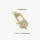 Full Diamond Micro Lobster Buckle D063