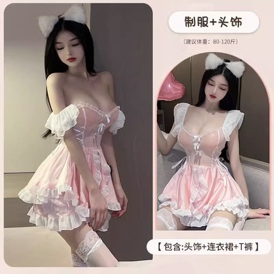 taobao agent Cute uniform, set, sexy Japanese underwear, dress, cosplay, Lolita style