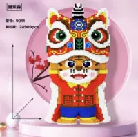 70 см танец льва тигра