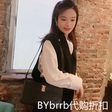 Заказной рюкзак 适用于burberry/巴宝莉腋下包tb shoulder 皮革肩背包时尚手提包 Burberry/TB