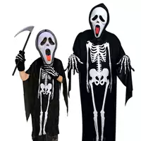 Trang phục hóa trang Halloween Zombie kinh dị trang phục hóa trang mặt nạ bộ xương nữ Halloween quần áo ăn mặc google halloween 2020