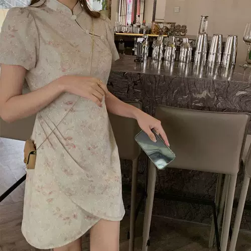 Южный Высокий ветер ~ Легкий национальный ветер китайский Qipao Iff Iff