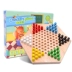 Trò chơi cờ vua giáo dục lớn dành cho trẻ em dành cho người lớn (trò chơi cờ lục giác) đồ chơi gỗ an toàn Trò chơi cờ vua / máy tính để bàn cho trẻ em