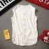 Mùa hè vest gió Của Trung Quốc nút linen cardigan vest nam cotton và phân bón cộng với XL Trung Quốc vest áo khoác lông Áo vest cotton
