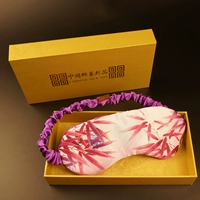 Бамбуковая леса имитация шелковой глаз маски во сне