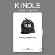 Mới e-book kindle4 entry bảo vệ tay áo paperwhite3 kpw1 2 558 958 Nhật Bản và Hàn Quốc microphone đệm shell - Phụ kiện sách điện tử
