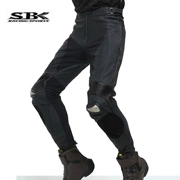 SBK xe máy da quần đua xe quần nam titan hợp kim chống vỡ quần áo cưỡi quần thiết bị hiệp sĩ