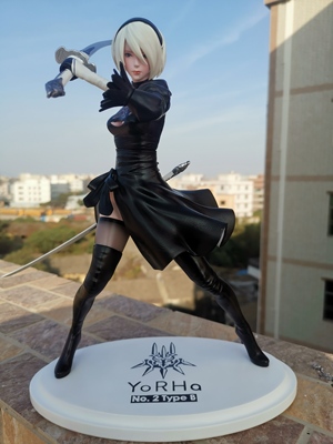 taobao agent Weiman Production of Neil Machinery Era, Hand of Yhar No. 2 B -type Anime 2B Miss Sister Statue