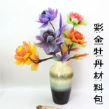 Реалистичные колготки, набор материалов, «сделай сам», тонкое плетение, золото и серебро