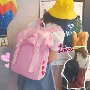 Nhật bản mềm chị cao đẳng gió thư tình yêu thêu vai túi nữ sinh viên công suất lớn Hàn Quốc phiên bản của túi vài ba lô cấp balo nam đi học