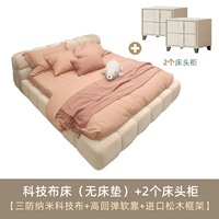 Технологическая ткань кровать (без матраса) +2 кровати стола