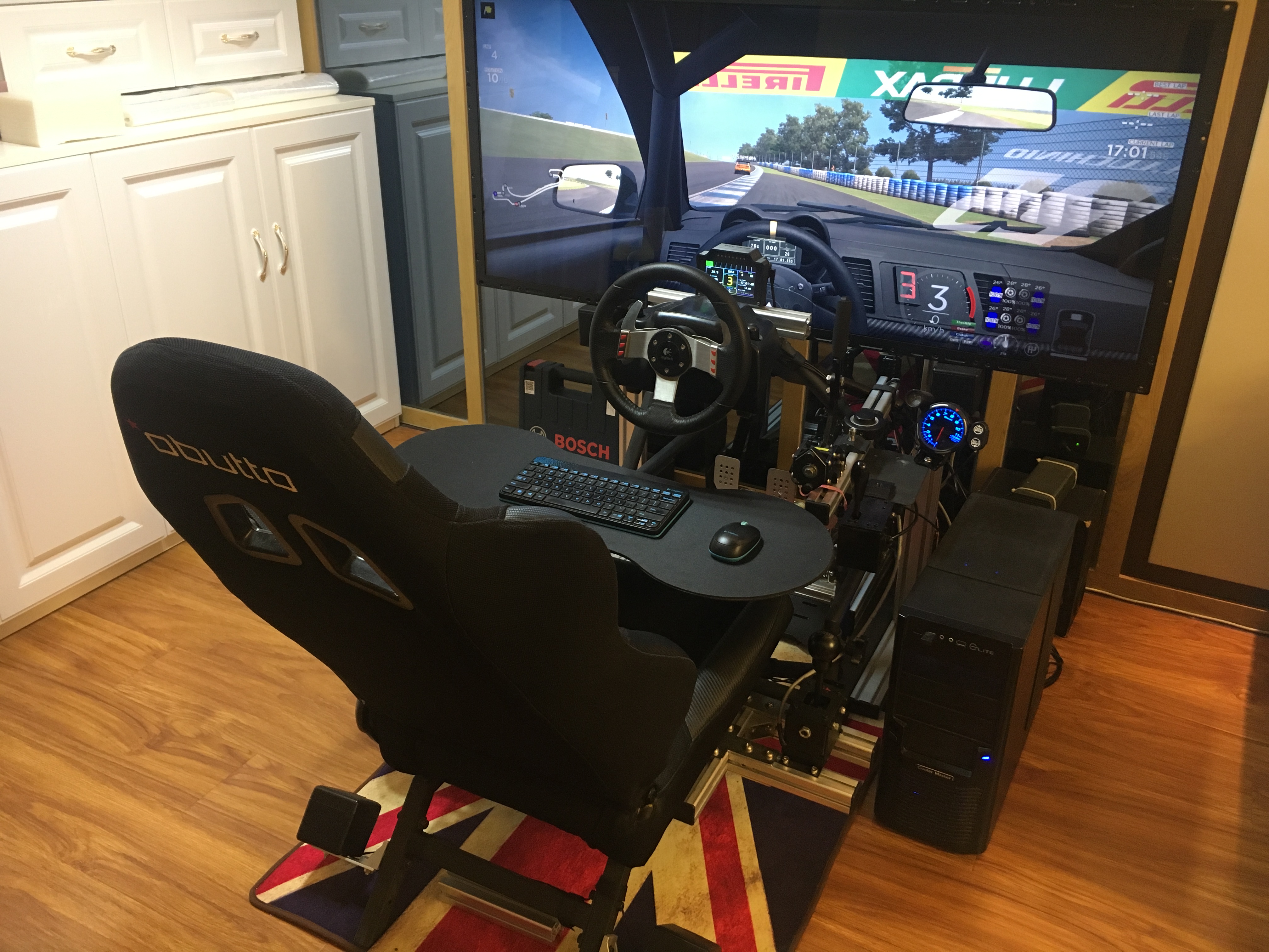 490 77 Obutto Game Seat Racing Support Gts Computer Table